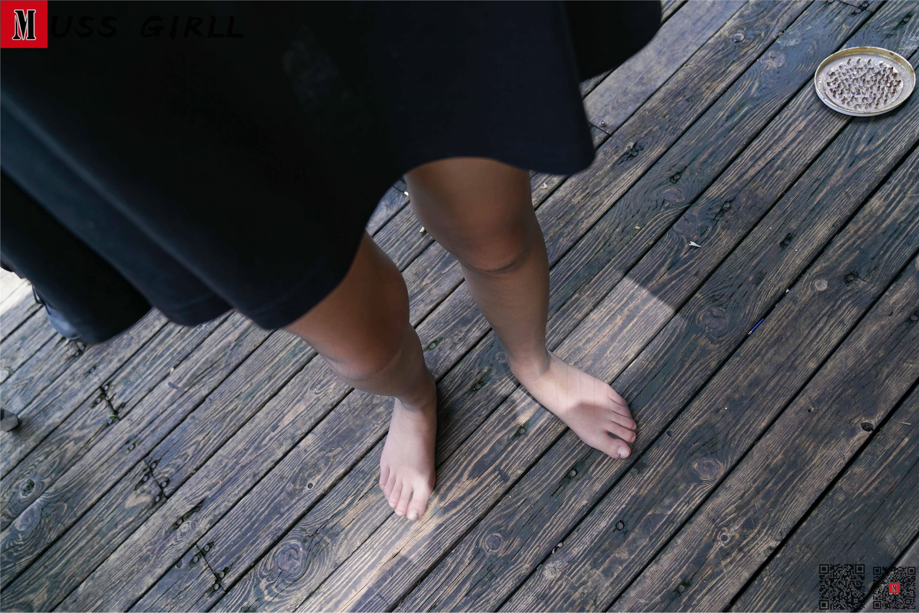 MussGirl慕丝女郎  NO.170 黑丝连衣裙